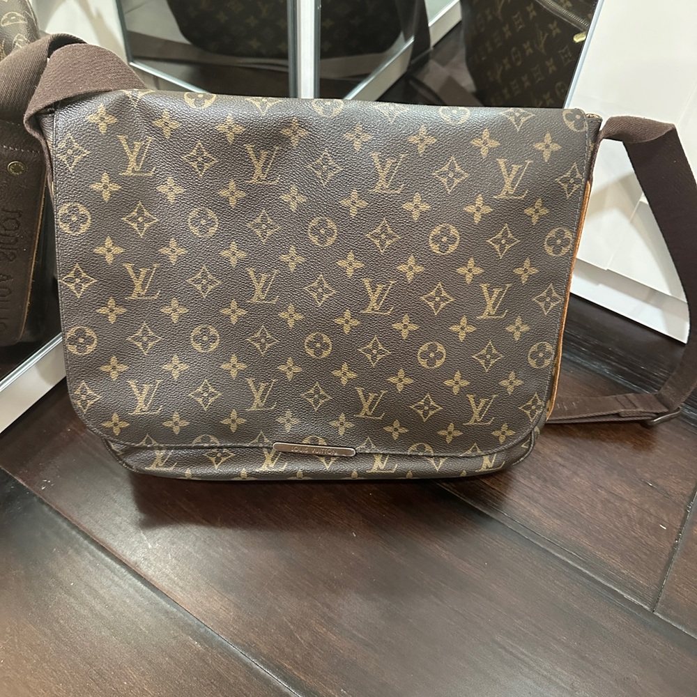 Louis Vuitton Brown Monogram Messenger Bag